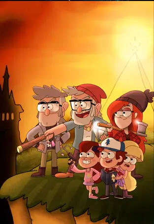Сериал Гравити Фолз 3 сезон