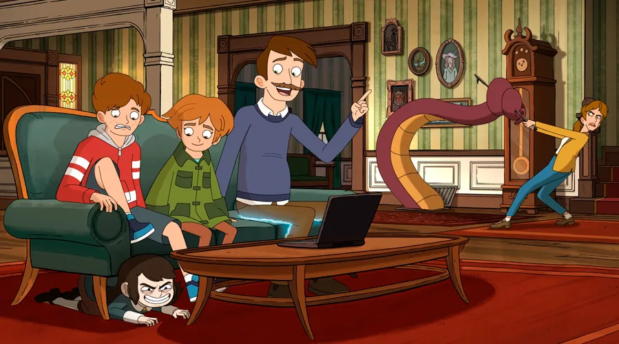 Отель с привидениями от Netflix слишком смахивает на Гравити Фолз